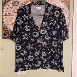 PJ Salvage‎ S/S Buttondown Top